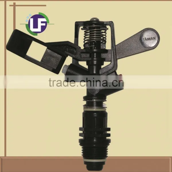 Plastic impact sprinkler