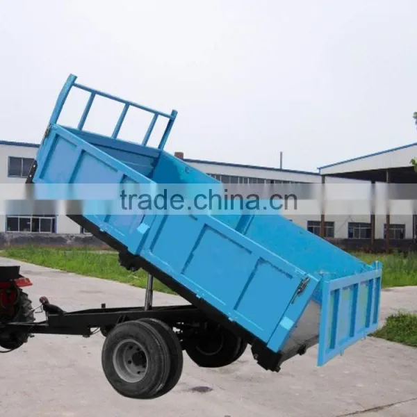 Tractor Two Wheel Tipping Trailer photo-6