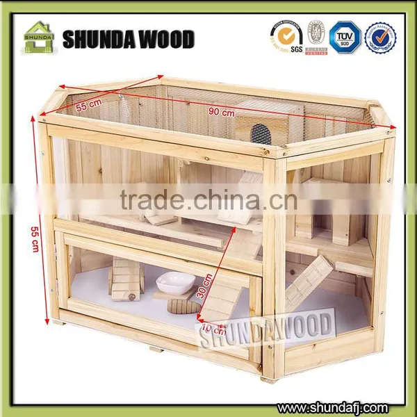 SDHC002 Wooden Hamster Cages