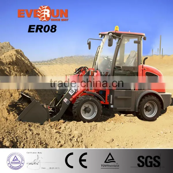 EVERUN Brand CE EPA Approved 800kg Compact Loader With Torque Converter photo-2