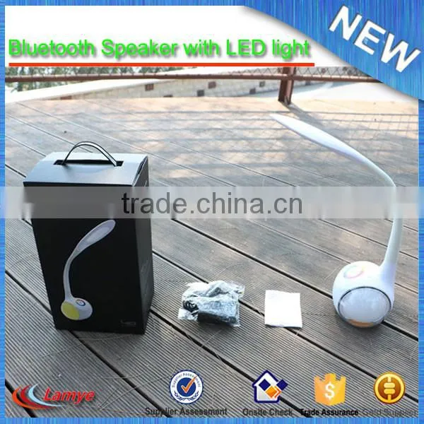 Small Manufacturing Ideas High End Bluetooth Led Lamp Speaker With Power Bank photo-4