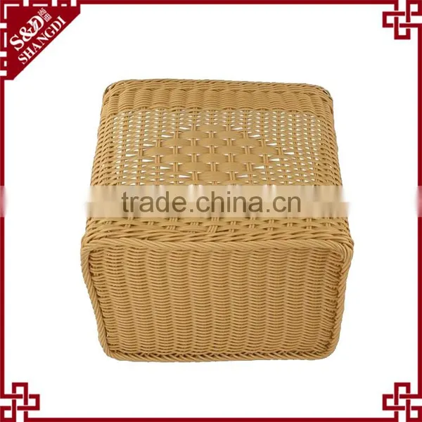 Hotel Home Used Handwoven Dirty Clothes and Toy Large Size Storage Cube Basket photo-6
