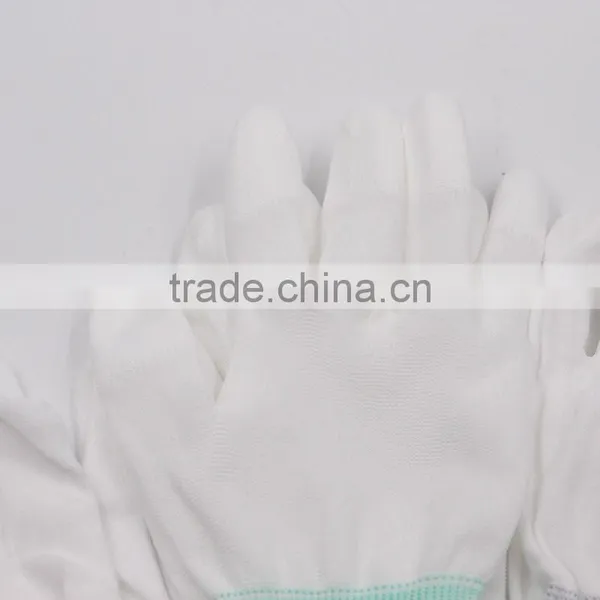 High Quality Cleamroom Safety Gloves PU Knitted Nylon Anti-static Carbon Fiber Gloves photo-3