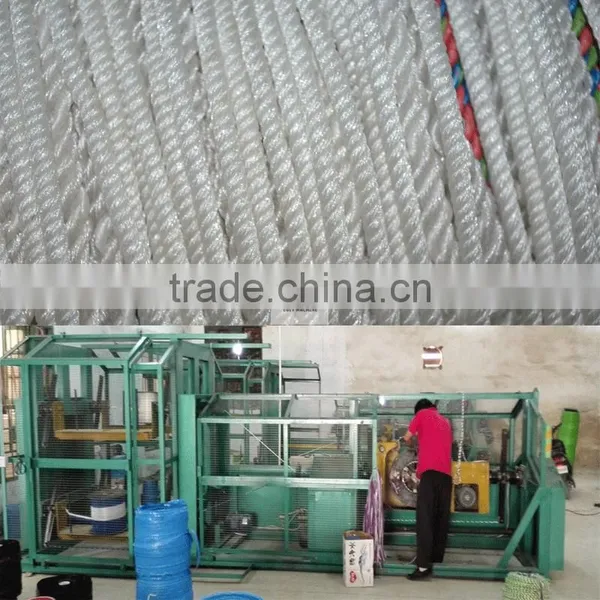 Polypropylene Polyester Making Flax Wrie Rope Twisted Machine photo-5