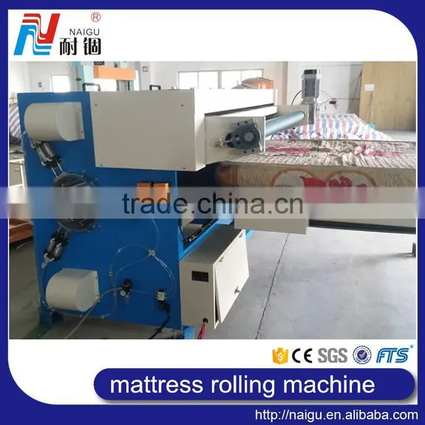 NaiGu Manufacture Foam Mattress/spring Mattress Roll Packing Machine photo-5