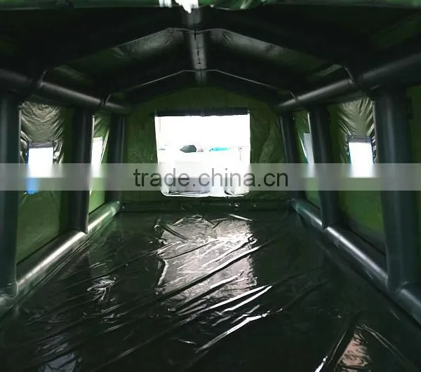 Easy Setup Russian Military Tent Inflatable Military Camouflage Tent for Sale photo-4