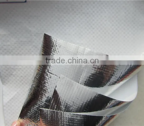 High Quality Alumium Tarpaulin, Aluminum Foil Coated Fabric, Cheap Waterproof Tarp photo-4
