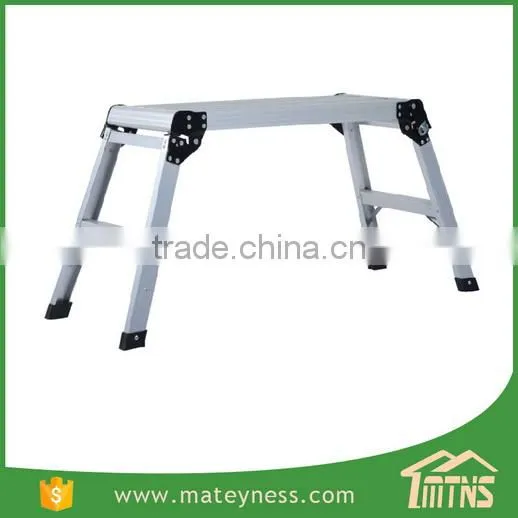 Folding Work Bench Stool Ladder Aluminum Work Platform photo-2