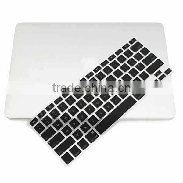 Hot Sales Waterproof Soft Silicone Keyboard Covers Protective Skin for Macbook Air& Pro 13'' photo-3