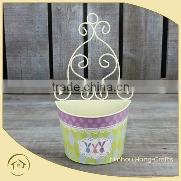 Garden & Home Decor Wholesale! Metal Flower Pot, Planter, Plant Pot photo-6
