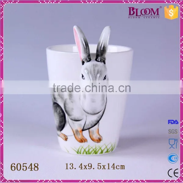 3d Ceramic Animal Desgin Mugs for Customize photo-2