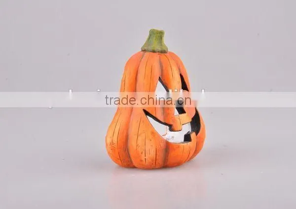 Pumpkin Candle Holder Ceramic Artware/Home Decoration Halloween Candlestick photo-4