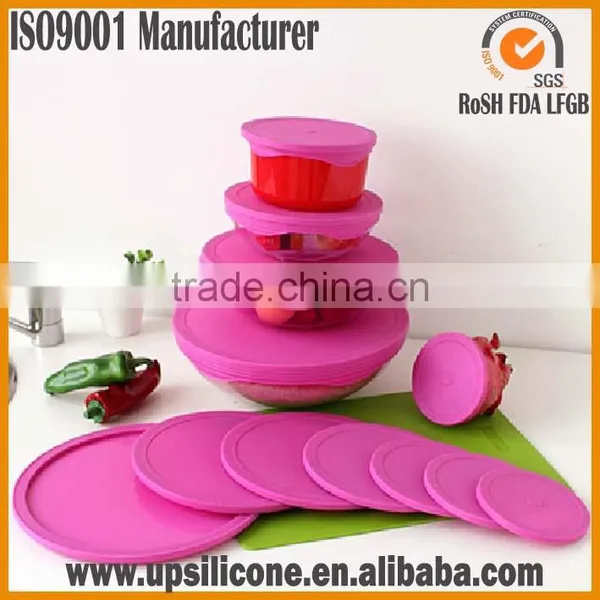 Silicone Suction Lid & Food Cover/silicone Lid,silicone Pan Lid photo-5