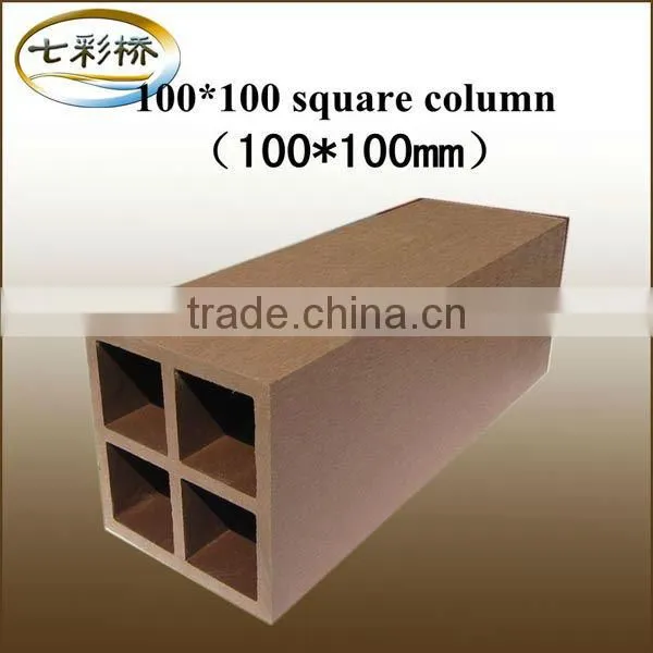 Wood Plastic Composite 100*100 mm Railing Pavilion photo-2