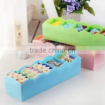 Home Storage Socks/Underwear Storage Box Plastic Organizer Box Home Containers photo-5