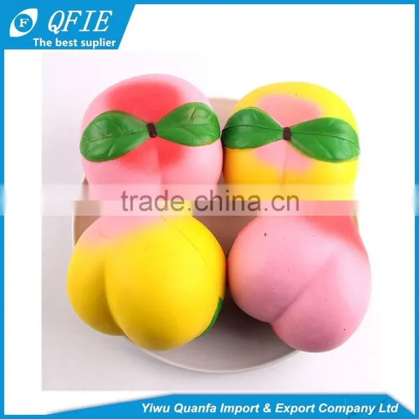 Promotional 11.5CM PU Foam Big Strawberry Kawaii Jumbo Squishy Slow Rising Toy for Kids photo-5