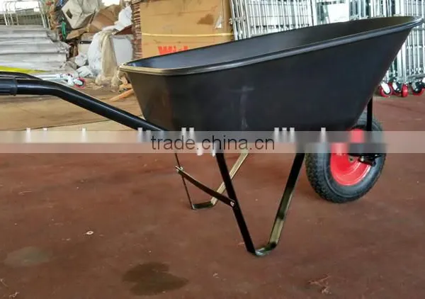 High Quality Rim Strong Hand Tools Stable Wheelbarrow photo-2