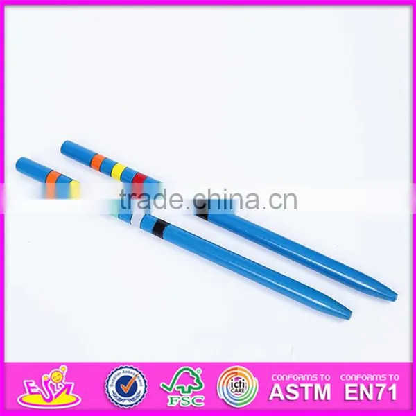 2016 Outdoor Garden 6 Player Funny Children Wooden Croquet Mallet W01A171 photo-3