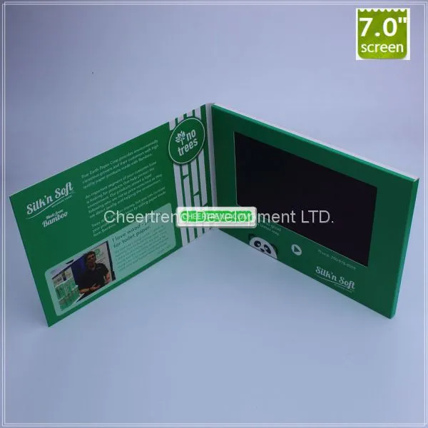 Quality LCD Video Brochure / Video Brochure Card Manufacturer photo-2
