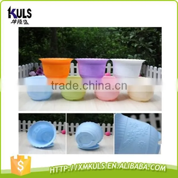 Environmentally Plastic Round Garden Nursery Planter Flower Pot photo-5