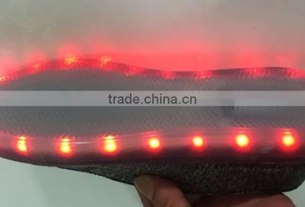 USB Rechargeable LED Light Injection Ladies Shoes photo-3