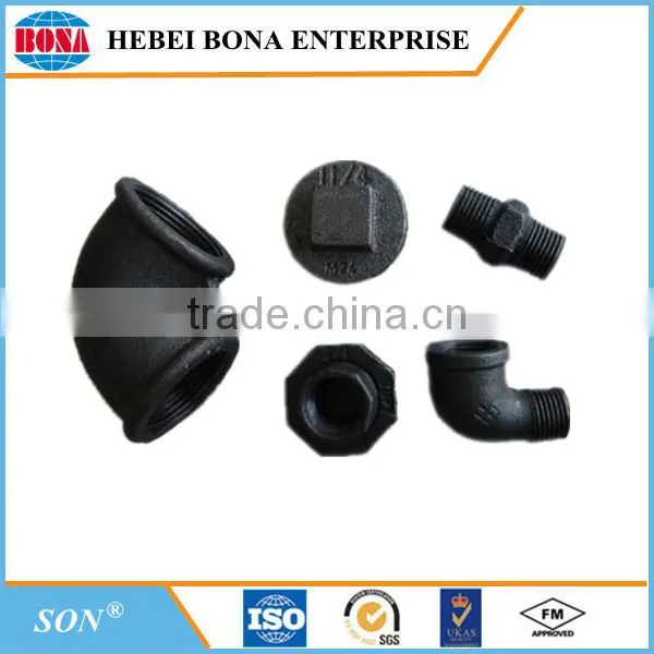 Good Quality Black Malleable Iron Cast Pipe Fittings photo-2