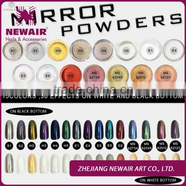Mirror Effect Pigment Nail Chrome Pigment Powder Manufacture Mirror Chrome Powder photo-6