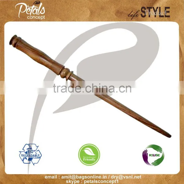 Beech Wood Hand Crafted Faishonable Wands & With Designer Shisham Wands for Halloween