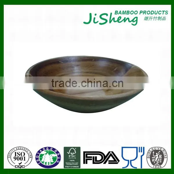 Wholesale 100% Acacia Wood Salad Bowl photo-5
