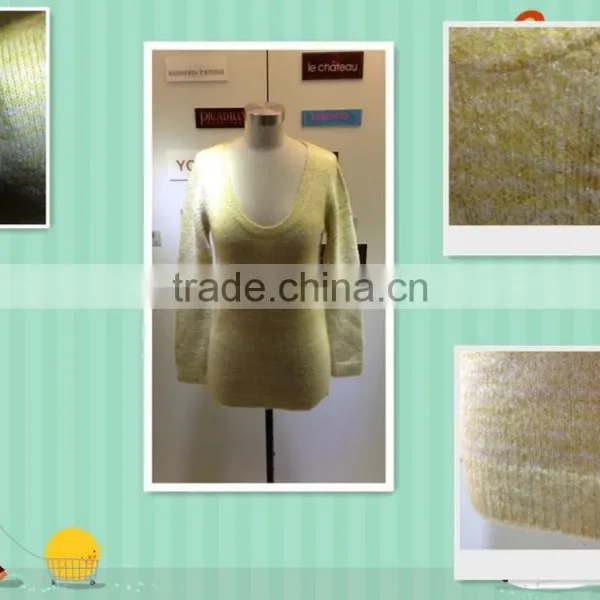 2015 Fashion Lady Knitted Dress With Long Sleeve photo-4