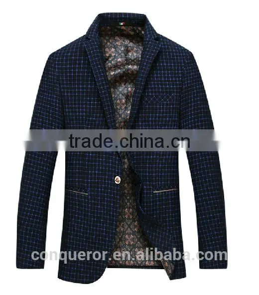 Grid Window Pane Man Suit.BSPL0635 photo-2