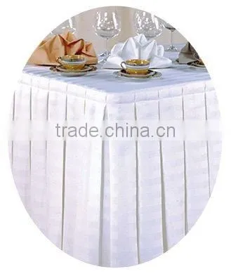 Polyester Table Skirt,table Skirt ,table Cloth