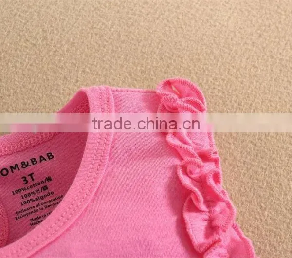 Fashion Mom and Bab Branded Girls Shirts Guangzhou Supplier photo-2