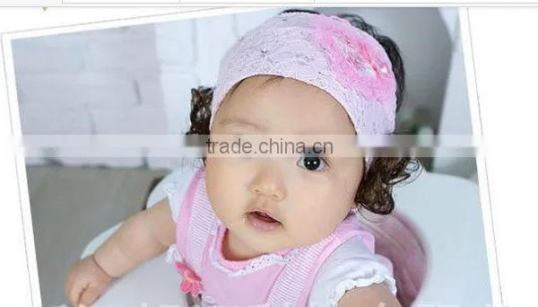 Baby Headband Lace Flowet Hair Bands Children Hairband Hair Bow