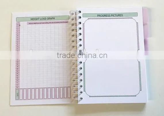 Cheap Spiral Paper Cover Planner With PP Index Page photo-3