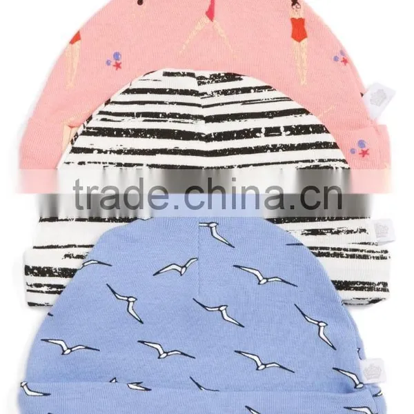 2017 New Style Custom Baby's Knitted Fashion Baby Winter Hats 100% Soft Cotton Caps for Newborn Children photo-6