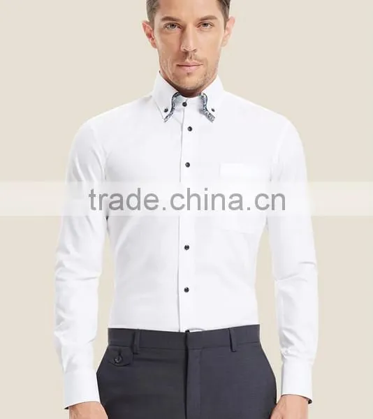 Latest Shirt Designs for Men Double Collar Italian Men Shirt photo-5