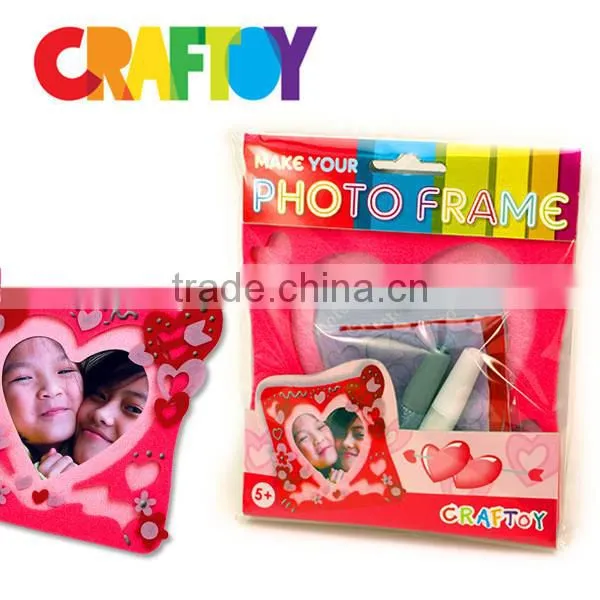 OEM Do it Your Self Digital Photo Frame Felt Photo Frame Heart photo-3