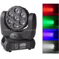 7*12watt RGBW-in-1 4in1 Led Moving Head Beam photo-3