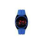Waterproof Touch Screen LED Watch Blue Fashion EL Backlight Electronic Watch