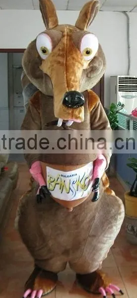 Good Quality Cheap Adult Squirrel Mascot Costume photo-2