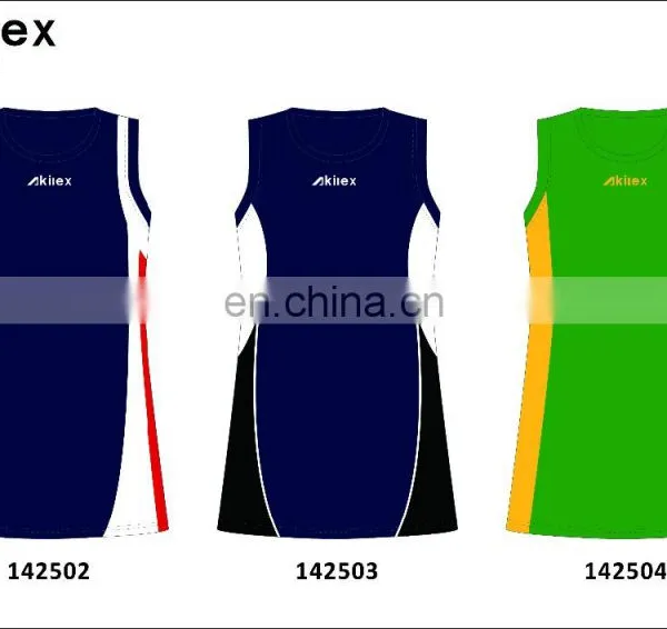 New Style Sublimation Netball Jersey With Design photo-2