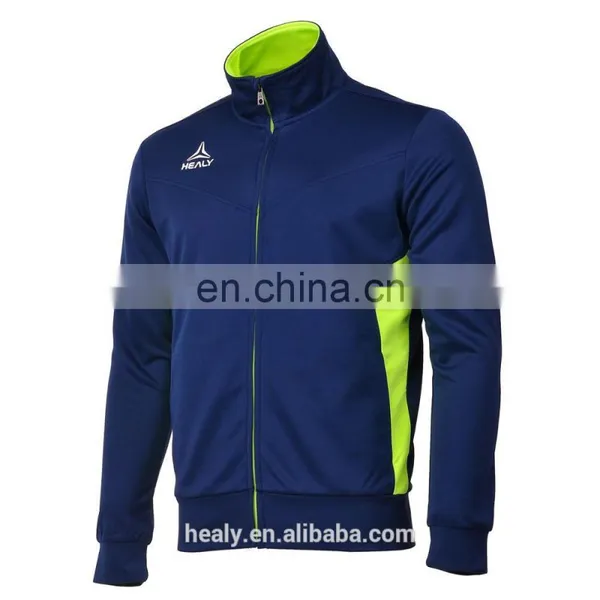 Full Sublimation Polyester Slim Fit Men's Jogging Track Top photo-2