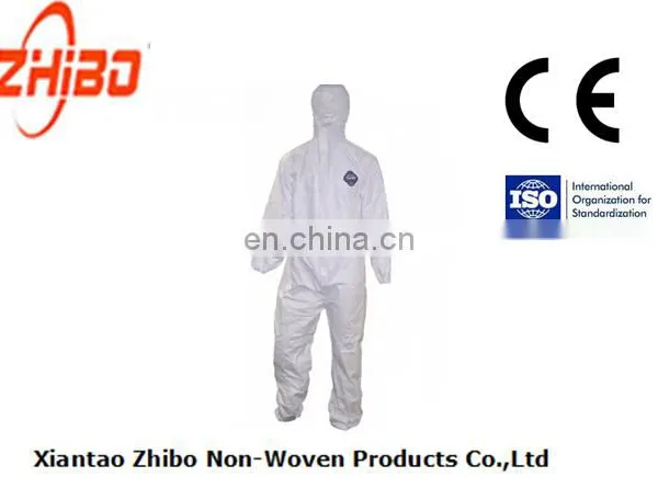 Disposable SF/Microporous Protective Safety Coverall With Hood photo-2