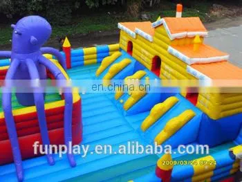 Cheap Kids Inflatable Amusement Park Customized Giant Inflatable Amusement Park Inflatable Fun City photo-3