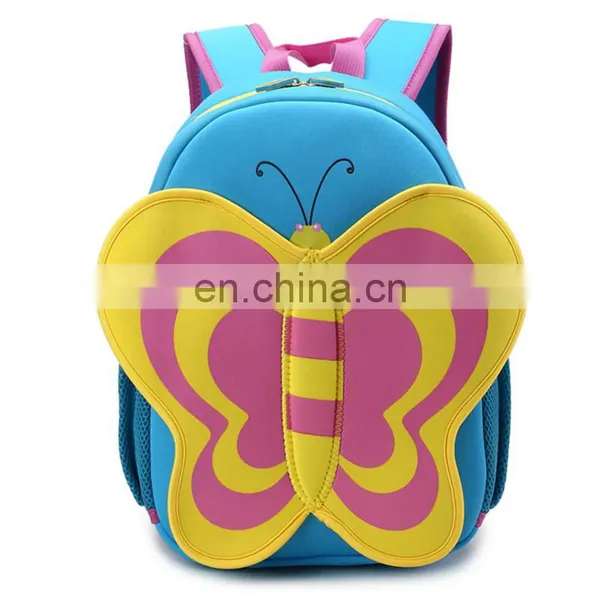 Fashion Design Butterfly Cartoon School Bag for Wholesale photo-2