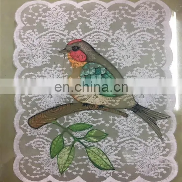New Popular Embroidery Milk Silk Mesh Printing Lace Design photo-3