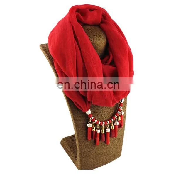 Aborigine Style Circle Korean Velvet Pendant Scarf