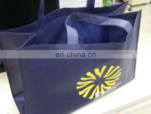 Eco-friendly White Non Woven Promotional Bag for Advertising photo-2