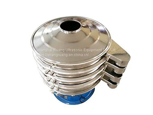 220V Electric Vibrating Screen Industrial Filter Sieve Machine With #20,#40,#100 Mesh Screens photo-2